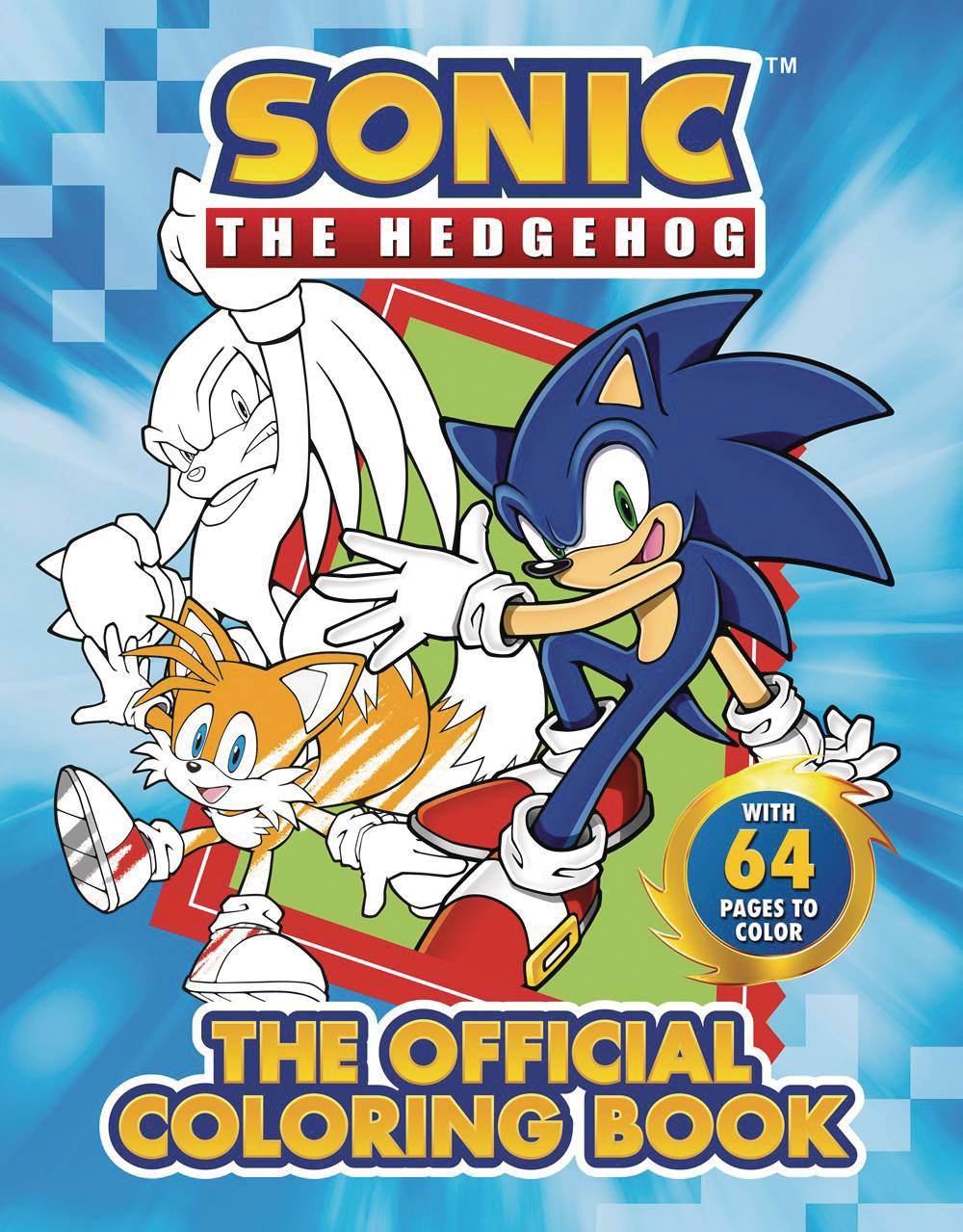 Sonic The Hedgehog The Official Coloring Book