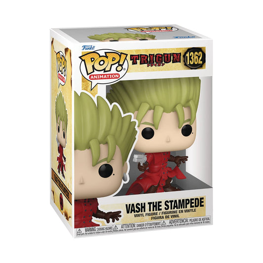 Pop Animation Trigun Vash Vinyl Figure