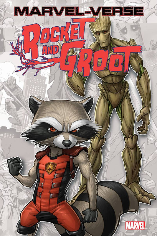 Marvel-Verse Rocket and Groot