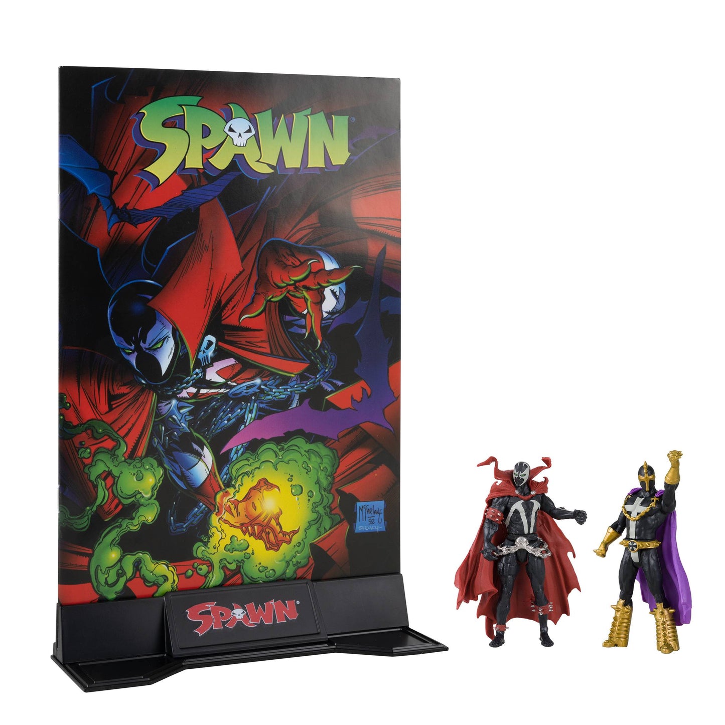 Spawn Page Punches Spawn and Anti-Spawn 3" Action Figure 2-Pack with Comic