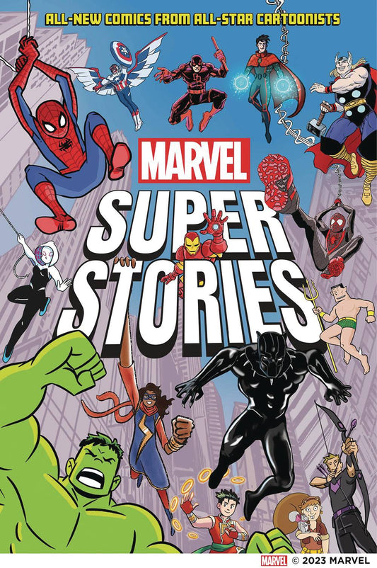 Marvel Super Stories Hc All-New Comics From All-Star Cartoonists