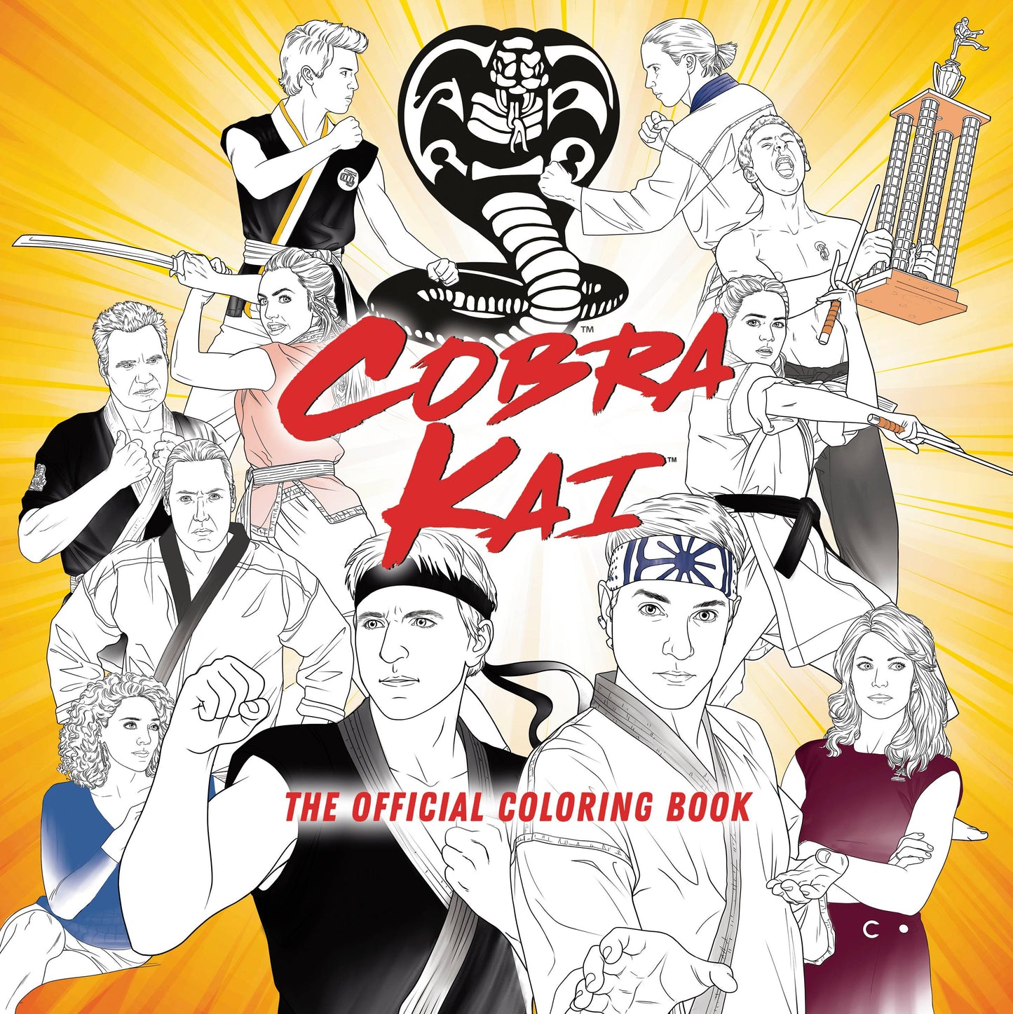 Cobra Kai Official Coloring Book