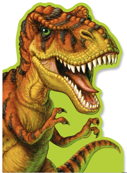 Ferocious T-Rex Card