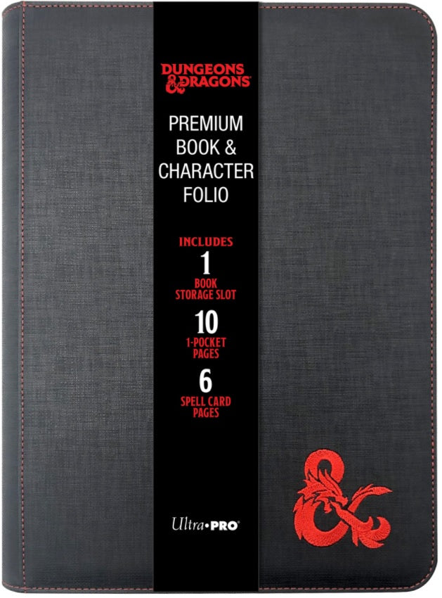 UltraPro Premium D&D Book/Character Zip Folio