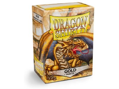 Dragon Shield: Matte Sleeves (Gold)
