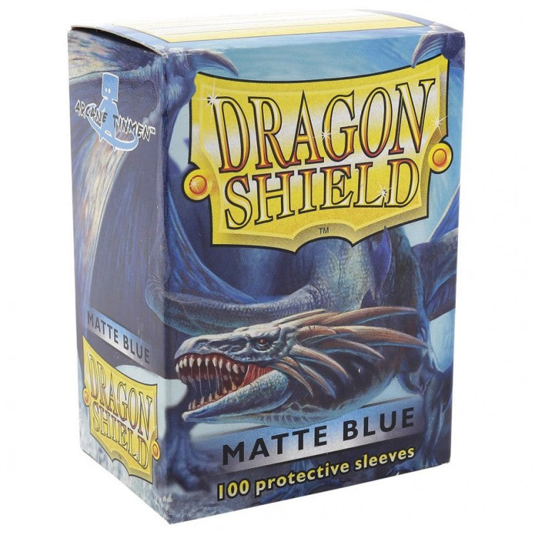 Dragon Shield: Matte Sleeves (Blue)