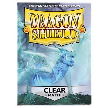 Dragon Shield: Matte Sleeves (Clear)