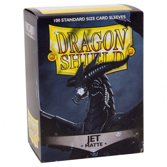 Dragon Shield: Matte Sleeves (Jet)