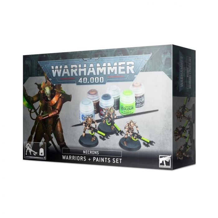 Warhammer 40K: Necrons Warriors & Paint Set