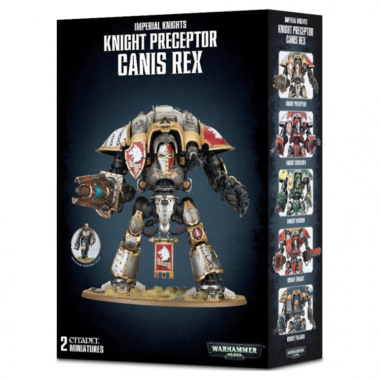 Warhammer 40k Imperial Knights: Knight Preceptor Canis Rex