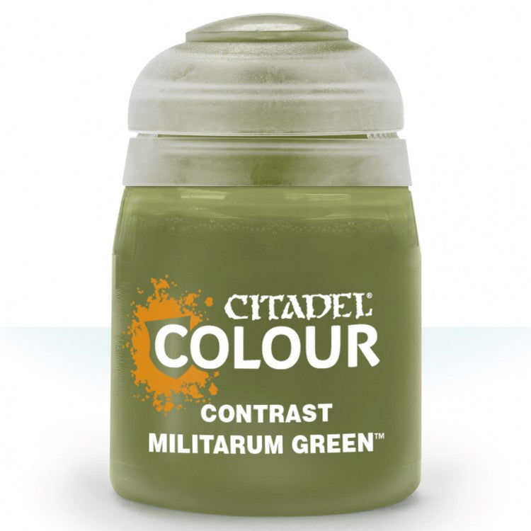 Citadel Paint Contrast: Militarum Green