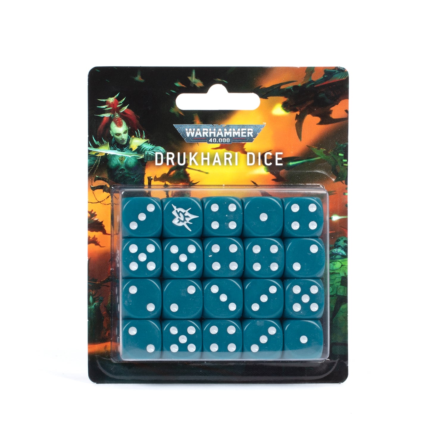 Warhammer 40k Drukhari Dice Set