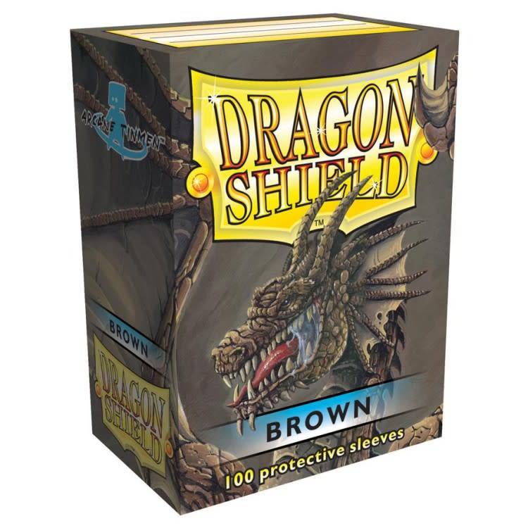 Dragon Shield Sleeves: Sleeves (Brown)