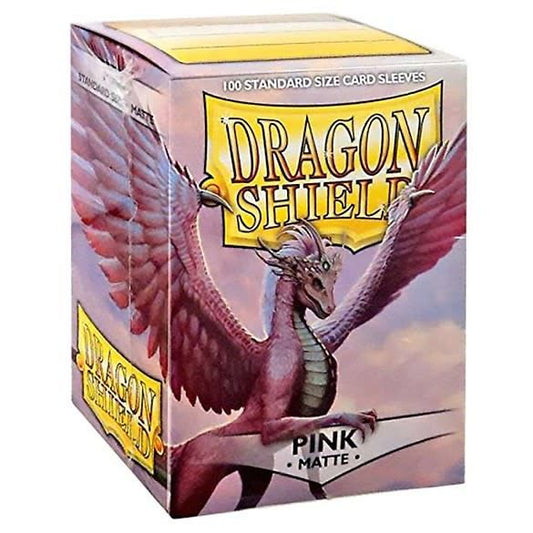 Dragon Shield Sleeves Matte Pink 100ct