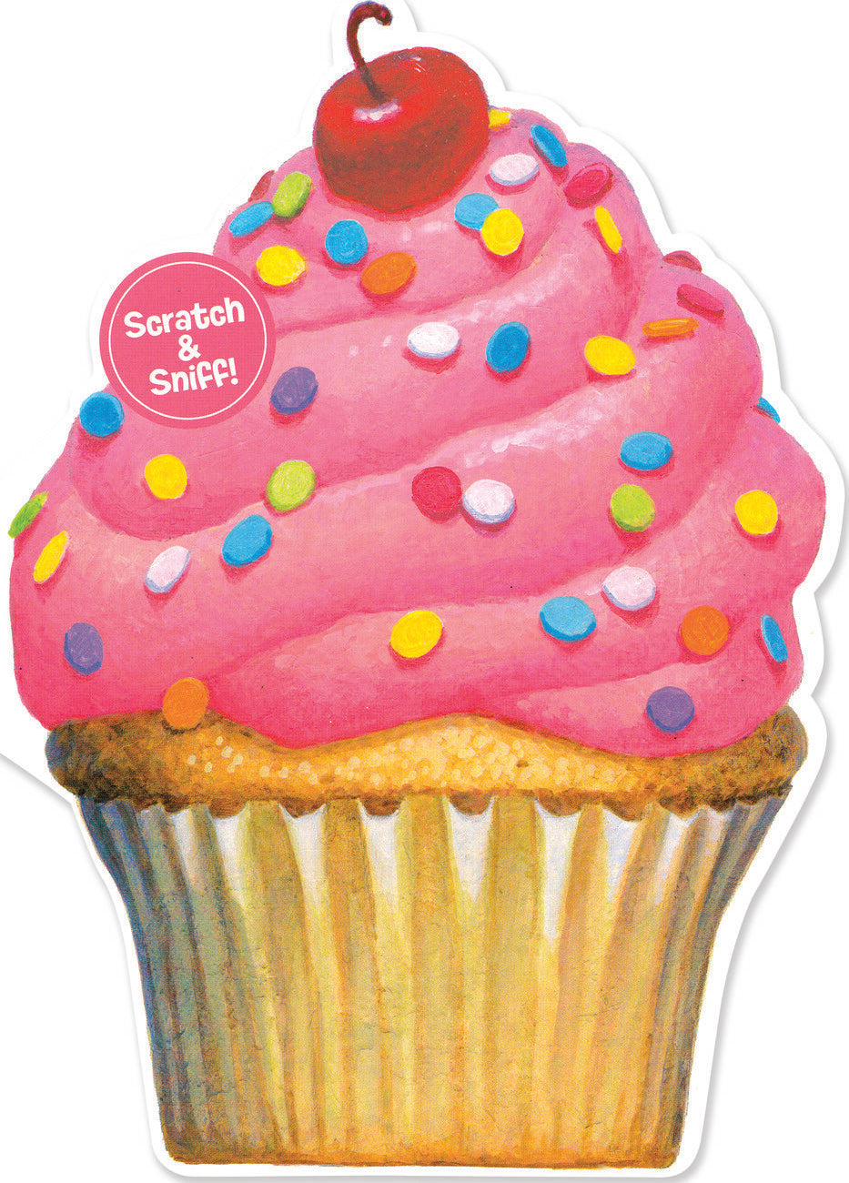 Cherry Cupcake Scratch and Sniff Card