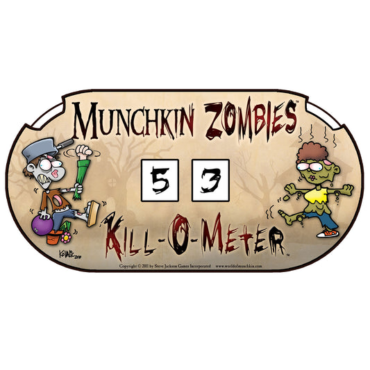 Munchkin Zombies Kill-O-Meter