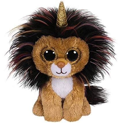 Ty Beanie Boos Ramsey UniLion 6" Plush