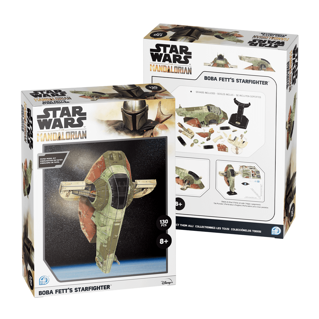 3D Puzzle Star Wars The Mandalorian Boba Fett's Starfighter