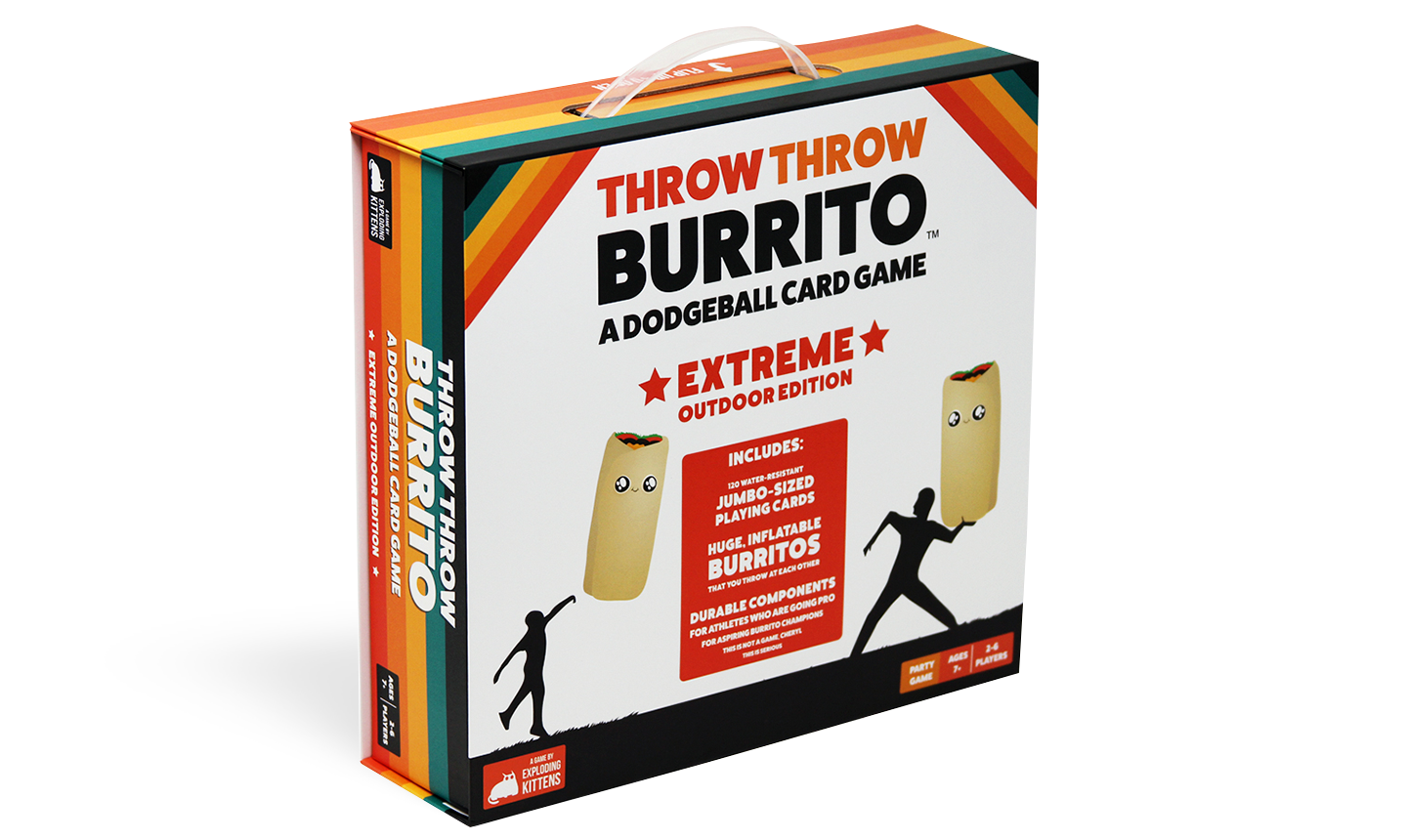 Throw Throw Burrito Extreme Outdoor Edition