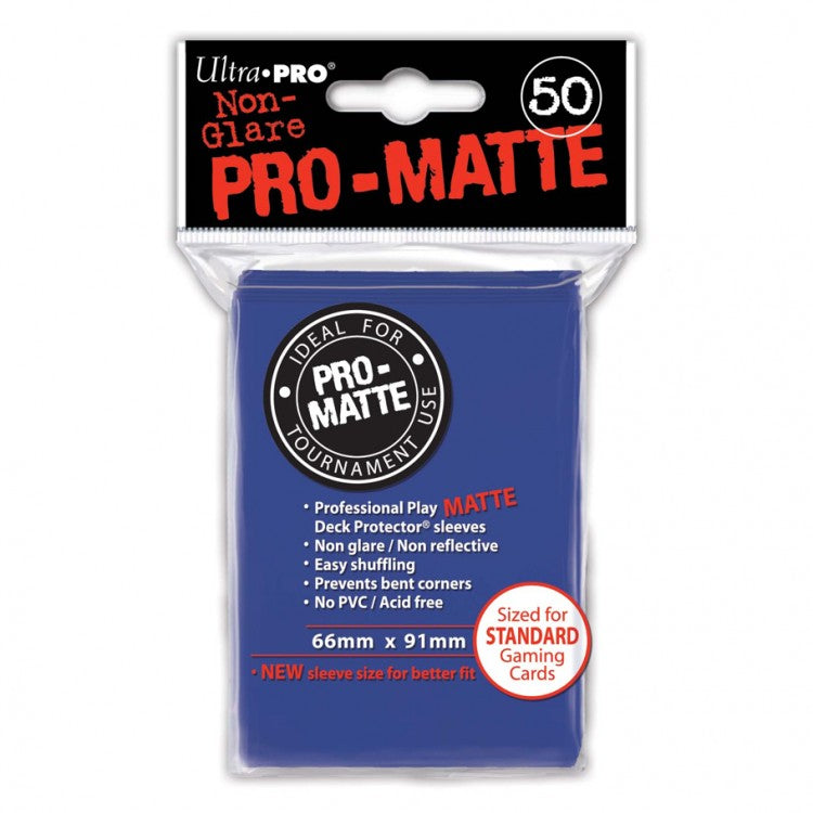 Pro-Matte Sleeves (Blue) (50 ct)