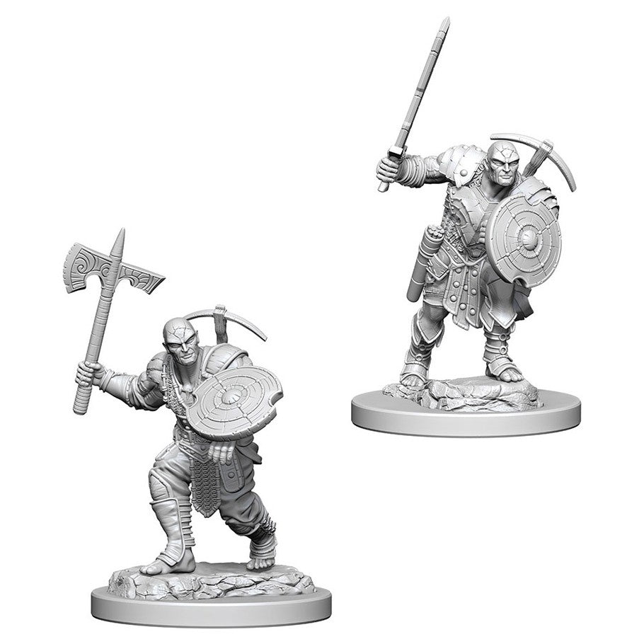 Dungeons & Dragons - Nolzur's Marvelous Miniatures: Earth Genasi Male Fighter