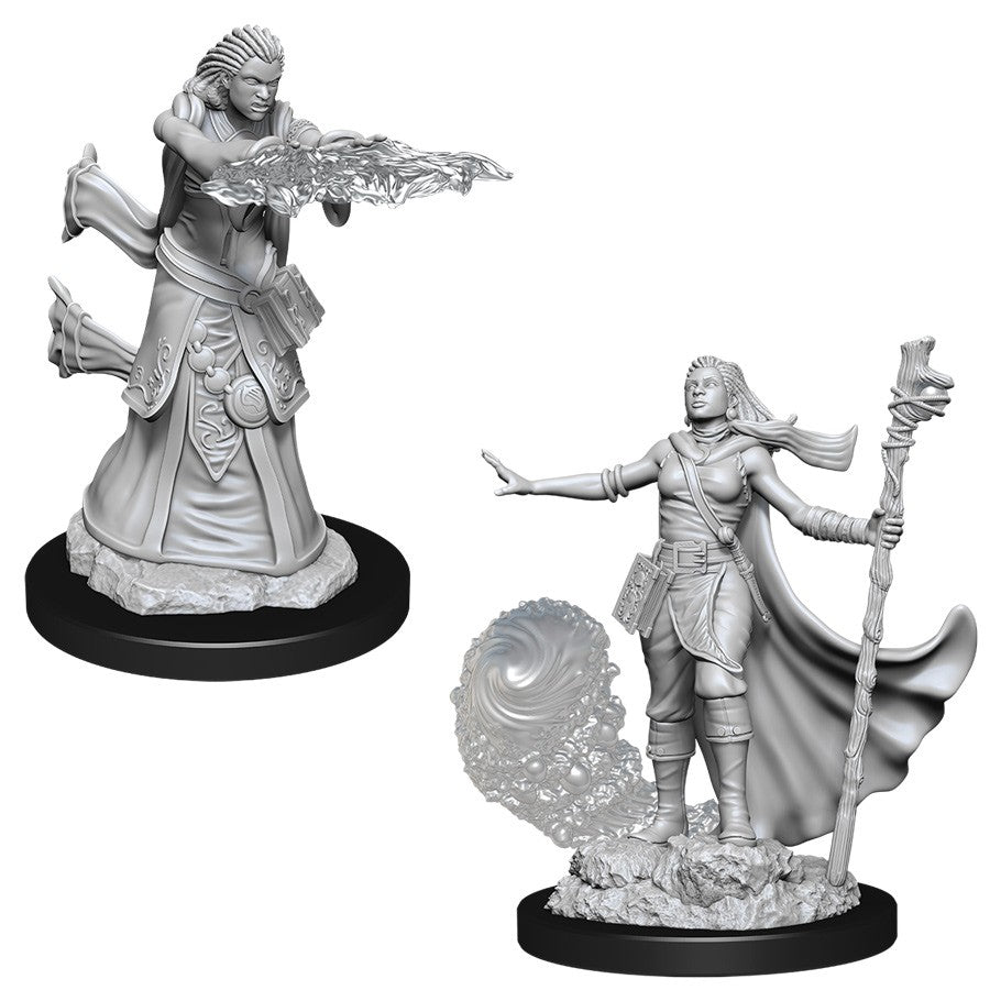 D&D Miniatures: Human Female Wizard