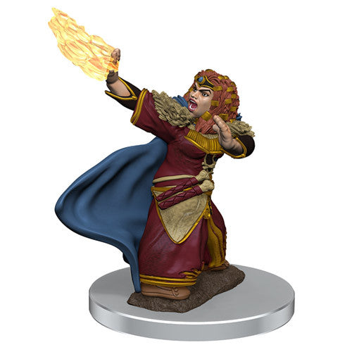 D&D Premium Dwarf Wizard Female Miniature
